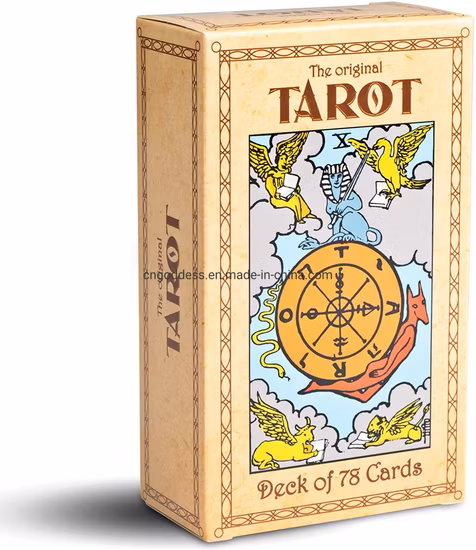 Gold Edged Tarot Cards Custom Printed Oracle Cards